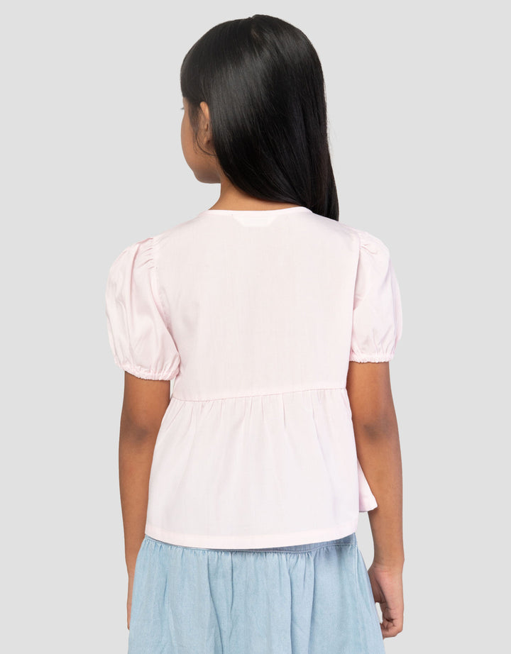 Little M Ss Blouse Opnasel Blouse Anak Perempuan