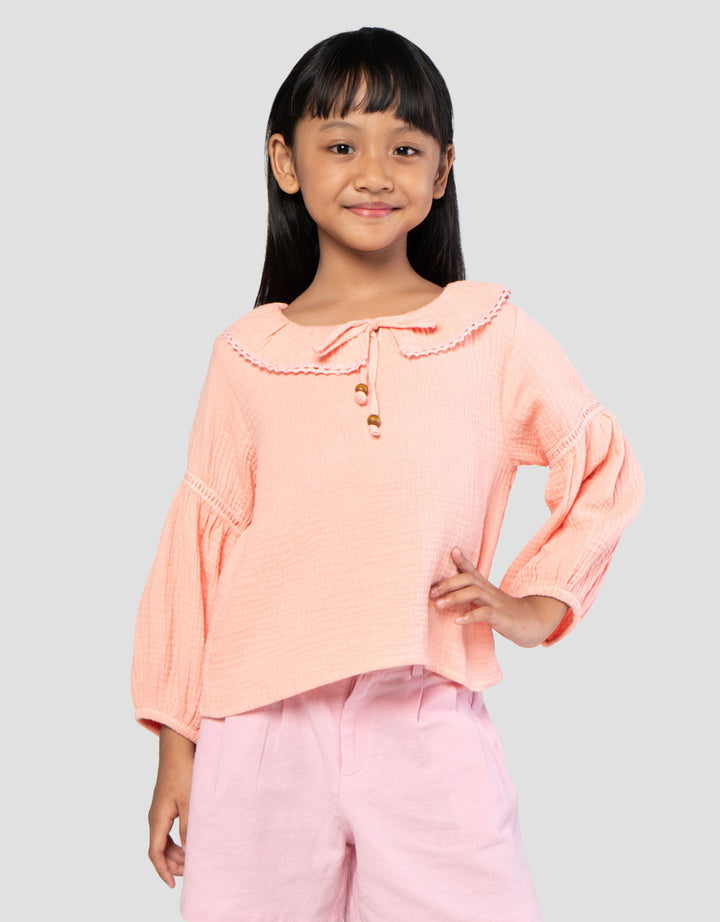 Little M Kerah Blouse Anak Perempuan
