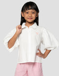 Little M Balon Bordir Blouse Anak Perempuan