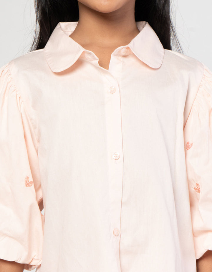 Little M Balon Bordir Blouse Anak Perempuan