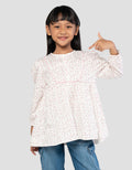 Little M Tunic Aop Flower Blouse Anak Perempuan