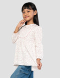 Little M Tunic Aop Flower Blouse Anak Perempuan