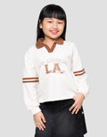 Little M Kerah La Sweater Anak Perempuan
