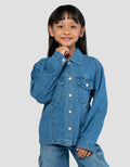 Little M With Pocket Jaket Denim Anak Perempuan