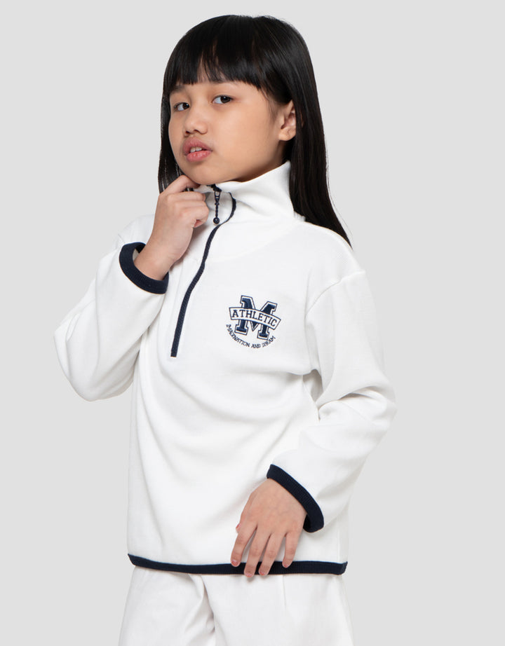 Little M Zipper Sweater Anak Perempuan