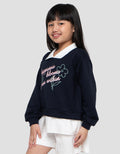 Little M Happiness Blooms Sweater Anak Perempuan