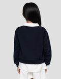 Little M Happiness Blooms Sweater Anak Perempuan