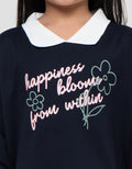 Little M Happiness Blooms Sweater Anak Perempuan