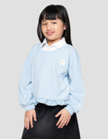 Little M Hoodie Flower Loves Me Not Sweater Anak Perempuan