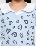 Little M 2In1 Loves Aop Print Sweater Anak Perempuan