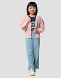 Little M Rajut Cable Cardigan Anak Perempuan