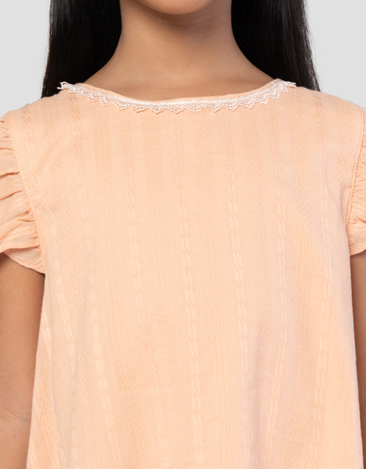 Little M Pita Belakang Midi Dress Anak Perempuan