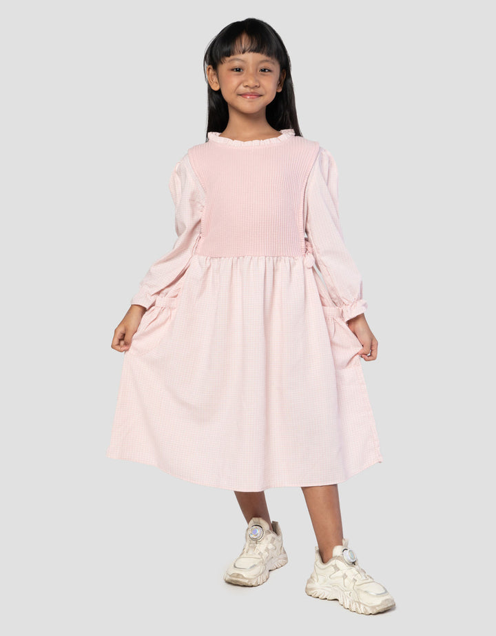 Little M Maxi Dress Muslim Anak Perempuan