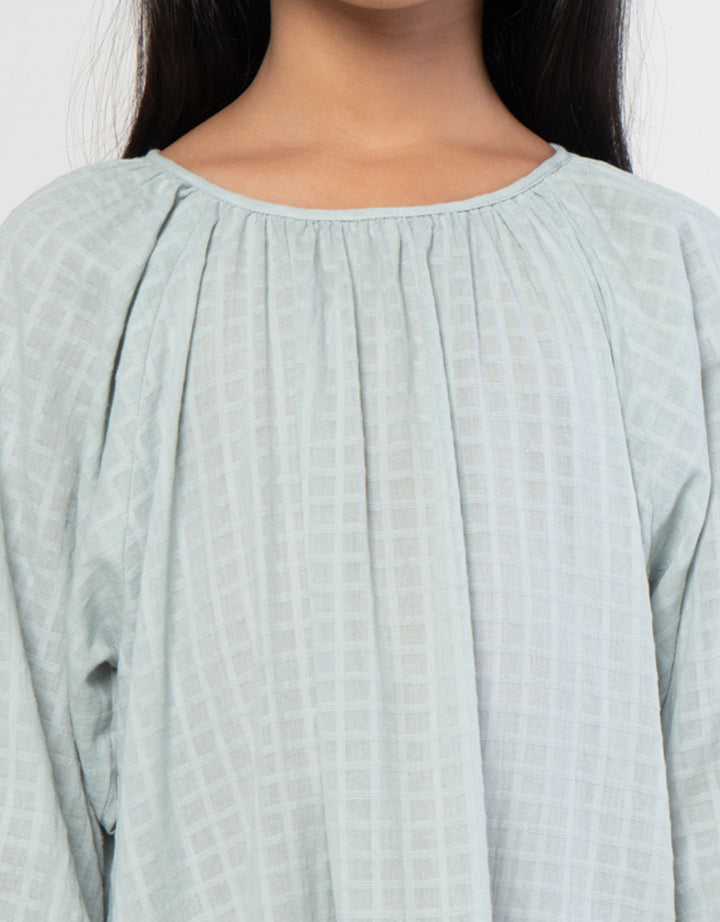 Little M Casual Bamus Maxi Dress Muslim Anak Perempuan