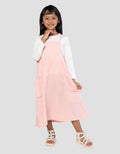Little M Kantong Maxi Dress Muslim Anak Perempuan