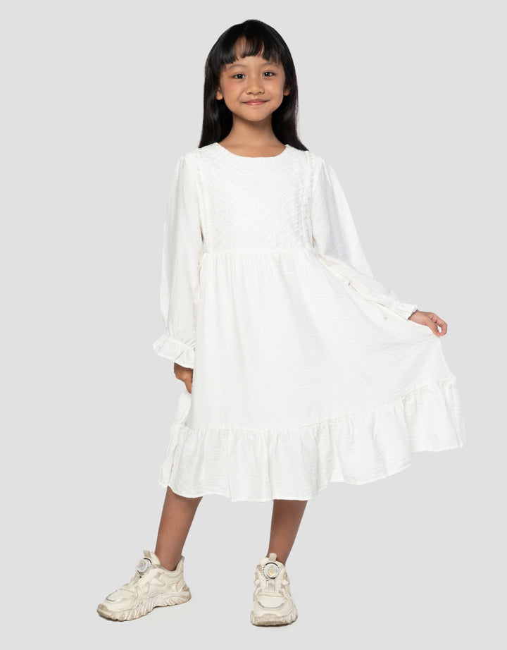 Little M Sarimbit Maxi Dress Muslim Anak Perempuan