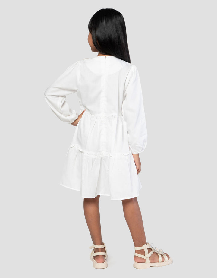 Little M Sarimbit 2In1 Vest Dress Muslim Anak Perempuan