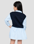 Little M 2In1 Kombi Woven Dress Anak Perempuan