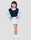 Little M 2In1 Kombi Woven Dress Anak Perempuan