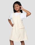 Little M Fake Pocket Overall Dress Anak Perempuan