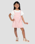 Little M Cargo Pocket Overall Dress Anak Perempuan