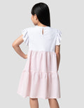 Little M Two In One Aop Flower Midi Dress Anak Perempuan