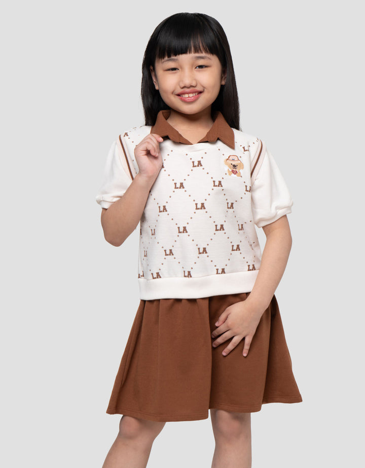 Little M 2In1 La Midi Dress Anak Perempuan