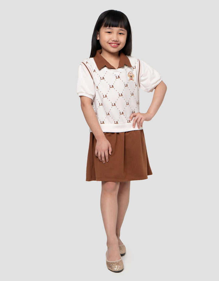 Little M 2In1 La Midi Dress Anak Perempuan