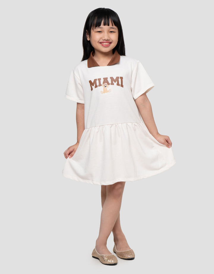 Little M Miami Midi Dress Anak Perempuan