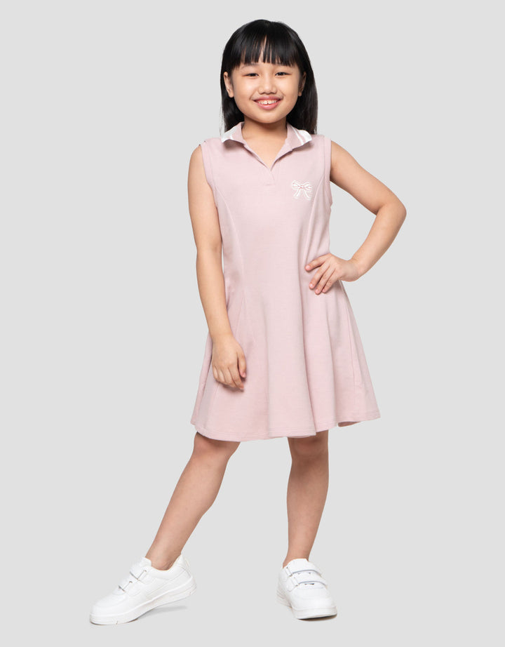Little M Flare Midi Dress Anak Perempuan