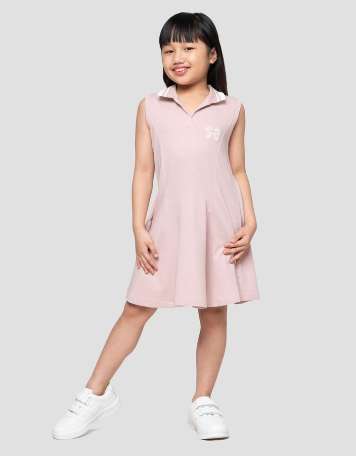 Little M Flare Midi Dress Anak Perempuan