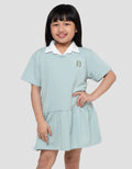 Little M Flower Midi Dress Anak Perempuan
