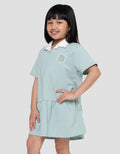 Little M Flower Midi Dress Anak Perempuan