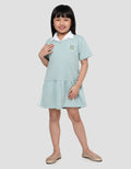 Little M Flower Midi Dress Anak Perempuan