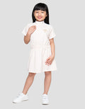 Little M Zipper B Flower Dress Anak Perempuan