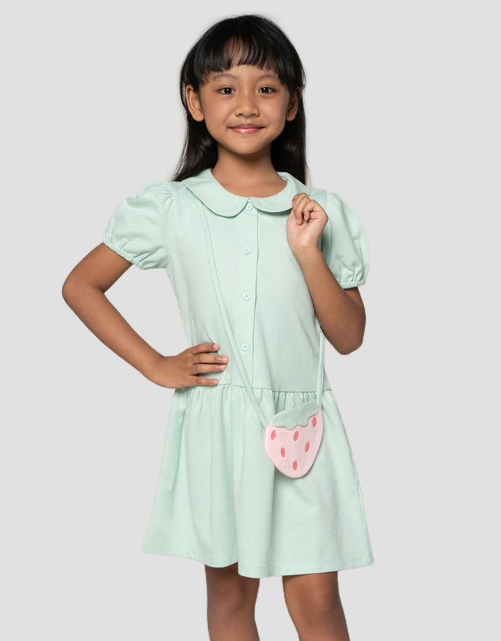 Little M Tas Animal Midi Dress Anak Perempuan