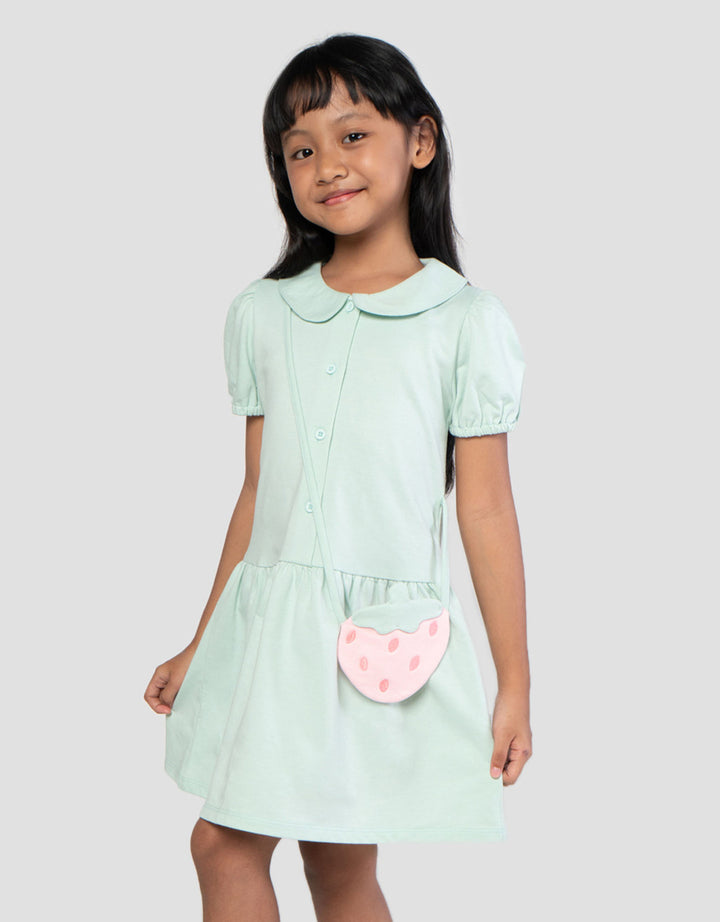 Little M Tas Animal Midi Dress Anak Perempuan