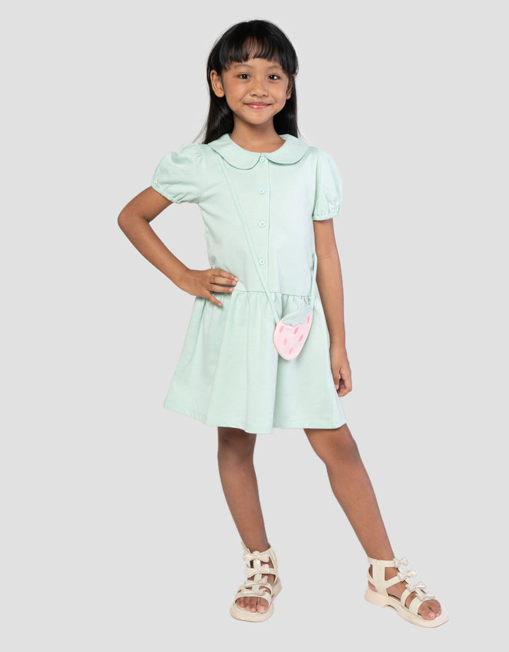 Little M Tas Animal Midi Dress Anak Perempuan