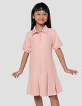 Little M Kerah Polo Midi Dress Anak Perempuan