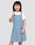 Little M Overall 2 Pcs Dress Anak Perempuan