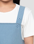 Little M Overall 2 Pcs Dress Anak Perempuan