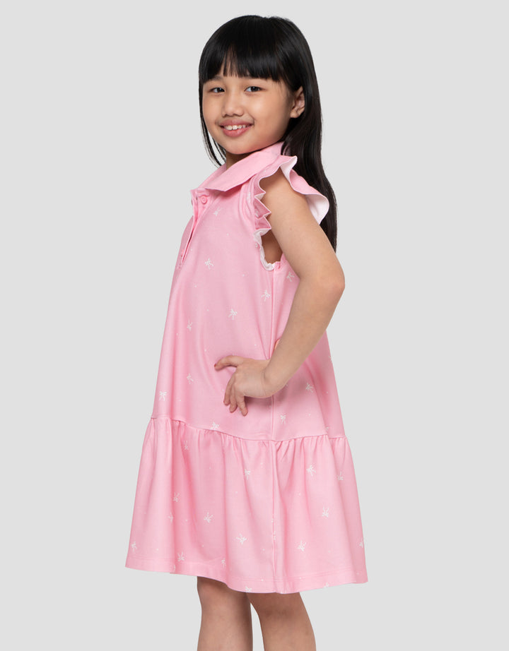 Little M Heart Dress Anak Perempuan