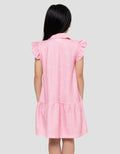 Little M Heart Dress Anak Perempuan