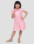 Little M Heart Dress Anak Perempuan