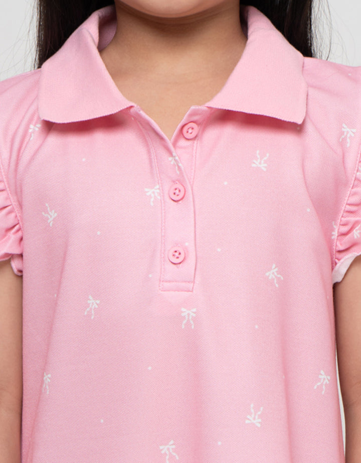 Little M Heart Dress Anak Perempuan