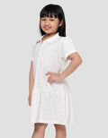 Little M Aop Heart Dress Anak Perempuan