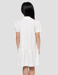 Little M Aop Heart Dress Anak Perempuan