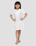 Little M Aop Heart Dress Anak Perempuan