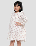 Little M Flower Muslin Dress Anak Perempuan