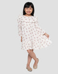 Little M Flower Muslin Dress Anak Perempuan